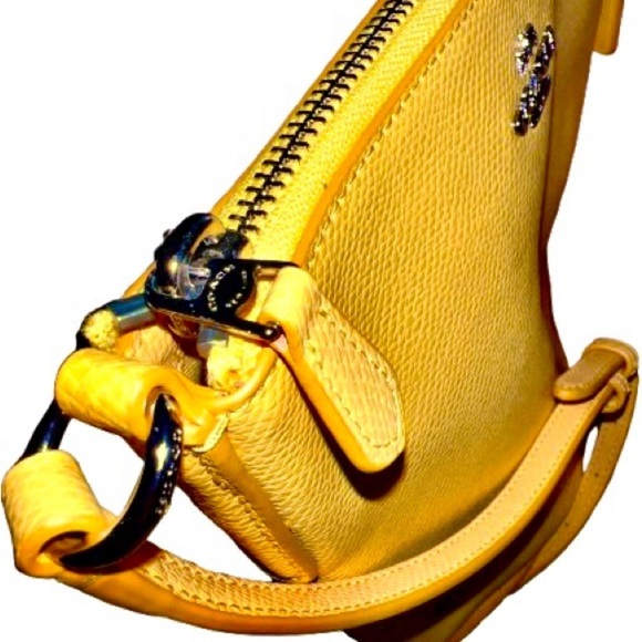 Coach crossbody bag Bright gold/yellow - Picture 4 of 7